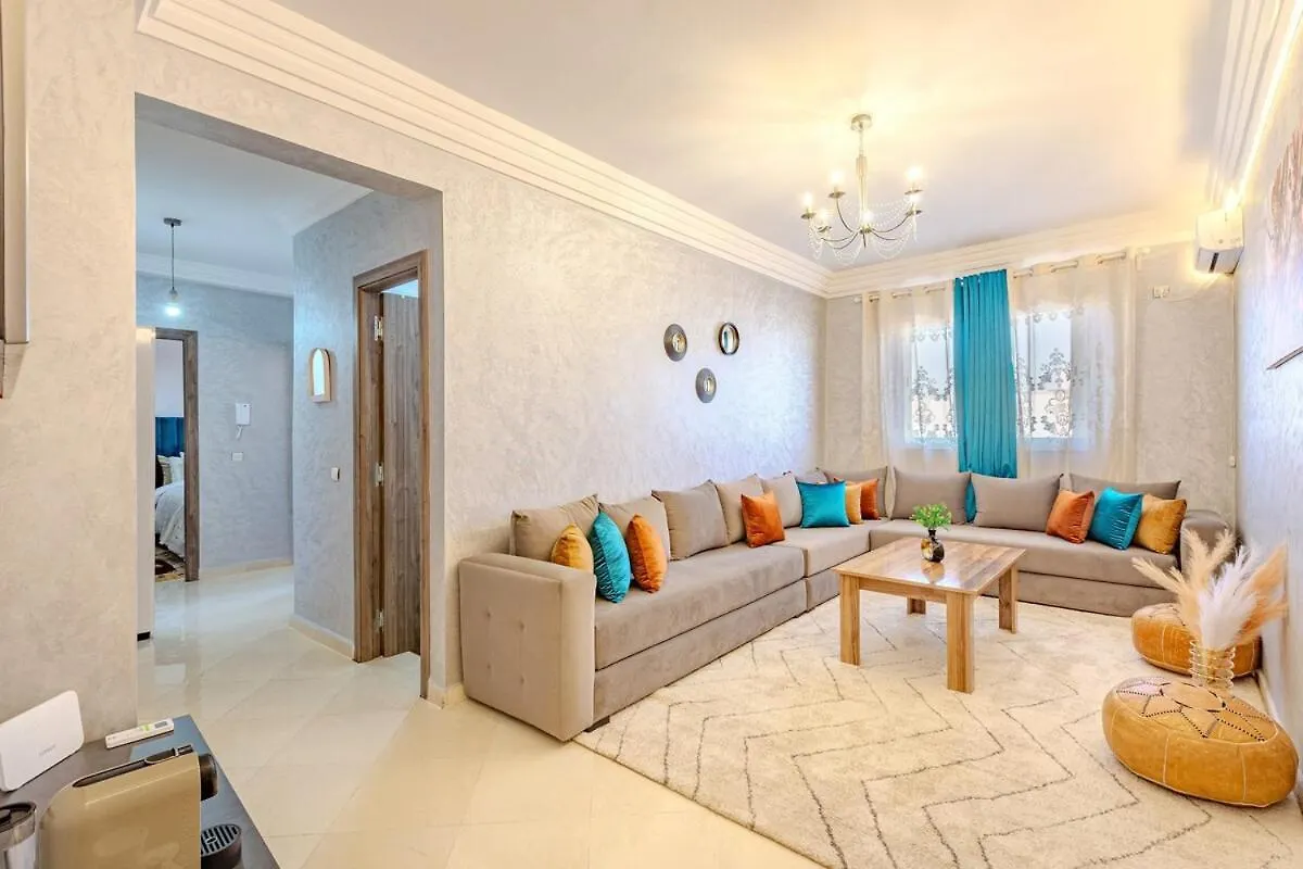 Apartman Appartement Ambre A Marrakech - Calme Et Elegance Marrákes