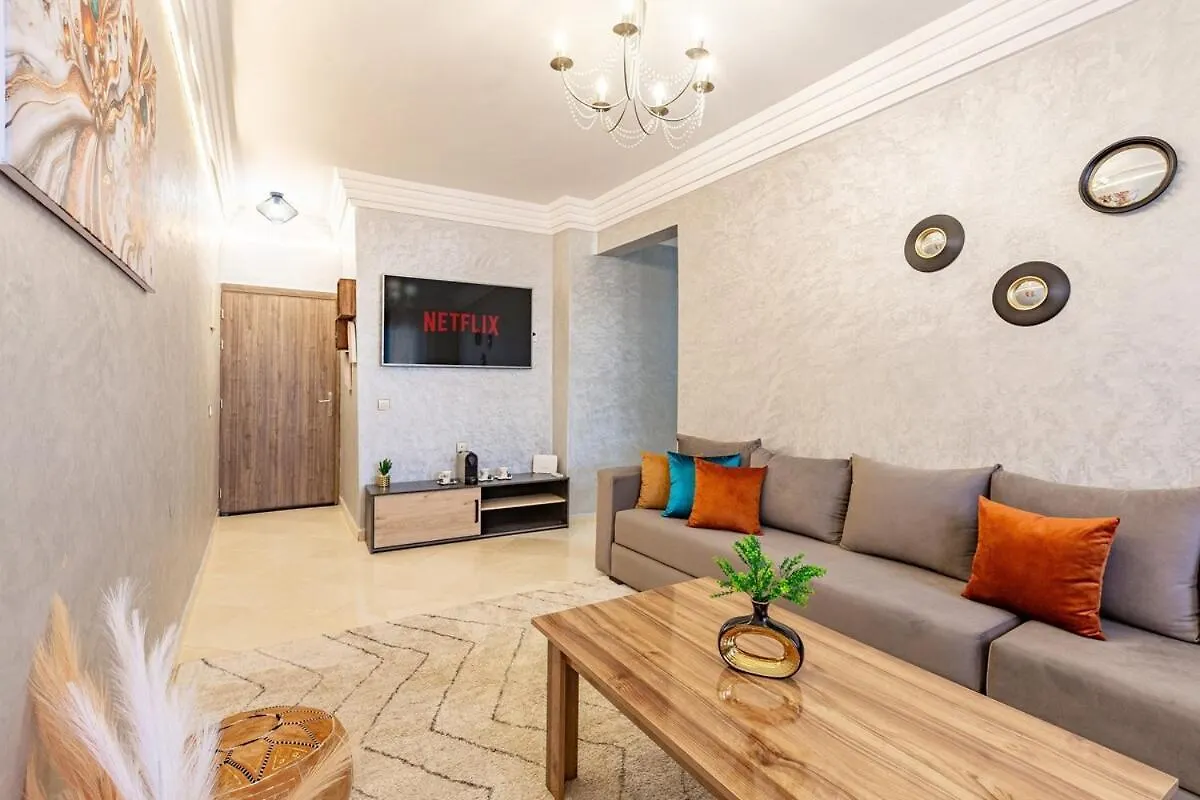 Appartement Ambre A Marrakech - Calme Et Elegance Marrakesh Apartment